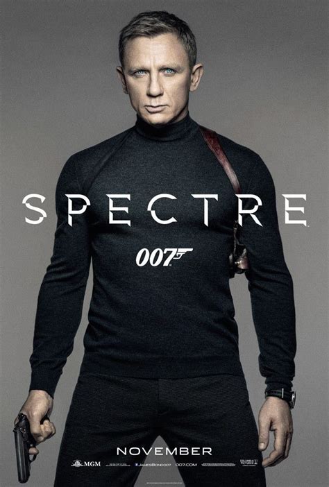 Spectres First Poster Revealed See Daniel Craigs Hottest James Bond