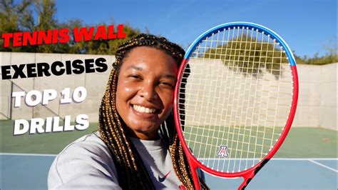 How To Train On A Tennis Wall Youtube