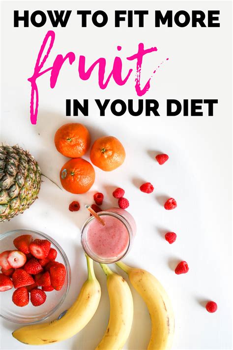 3 Easy Ways To Add More Fruit Into Your Day Nutrition Tips How To Eat Better Healthy Meal Plans