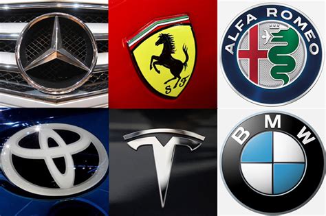 Red Automobile Logos