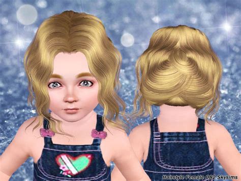 The Sims Resource Skysims Hair Toddler 082