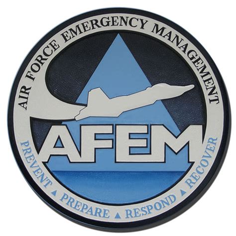 Usaf Emergency Management Seal American Plaque Company Military