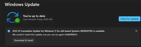 Correção De 2022 A Atualização Cumulativa Do Windows 11 Falhou Ao