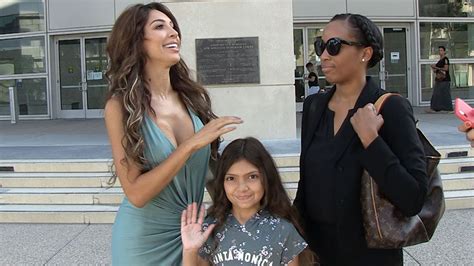 Farrah Abraham Brings Daughter Sophia To Court On Arraignment Day