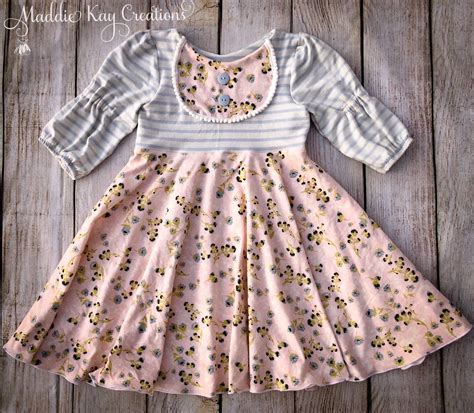 Soft Knit Toddler Girls Dress 4t School Clothes Perfect For Weddings