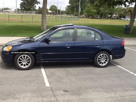 2003 Honda Civic Ex A Sedan 4 Door 1 7l