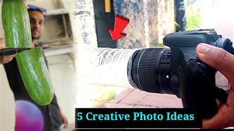 5 Easy Creative Photography Ideas At Home Photography Youtube