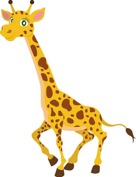 Clipart Vecteur Girafe Dessin Animé Mignon Girafe 13266261