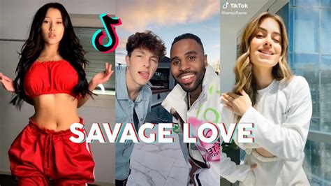 savage love tiktok dance compilation youtube