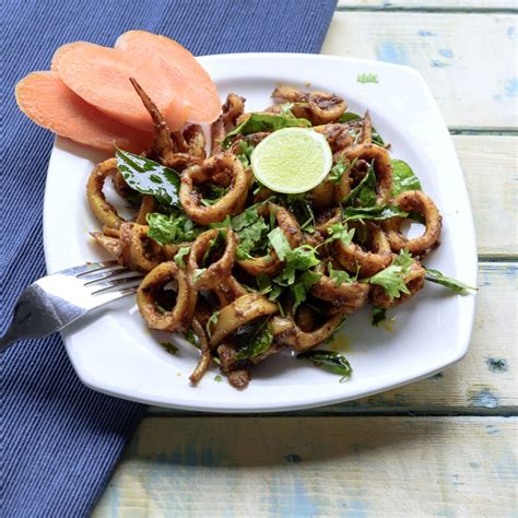 Squid Fry Recipe A Simple Yet Delightfully Spicy South Indian Dish