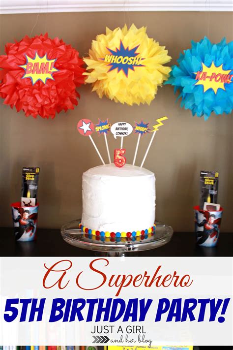 Superhero Theme Party Decorations How To Throw An Unforgettable