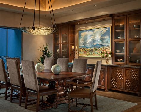 Southwest Contemporary Southwestern Dining Room Phoenix By
