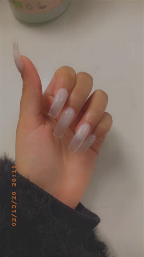 Get The Ultimate Ombre And Clear Nails Look See How To Achieve It Here