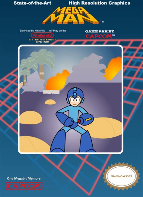 Mega Man 1 Box Art Remake Megaman