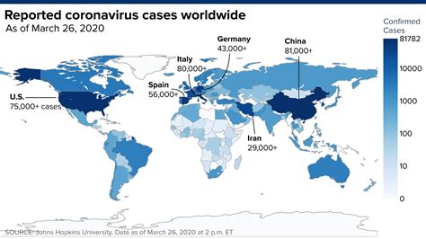 Worldwide Coronavirus Cases Top 500000 Doubling In Just Over A Week
