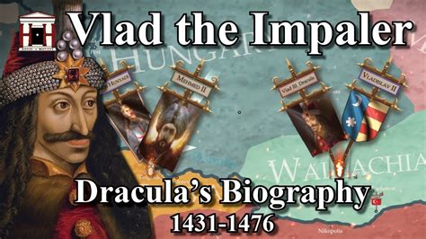 Biography Of Dracula Vlad The Impaler 1431 1476 Youtube