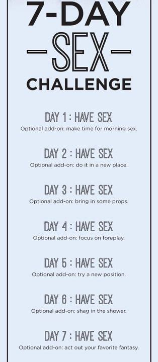 7 Days Sex Challenge End Day 1 Wattpad