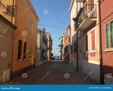 Street In Murano Stock Photo Image Of Architecture Murano 91333544
