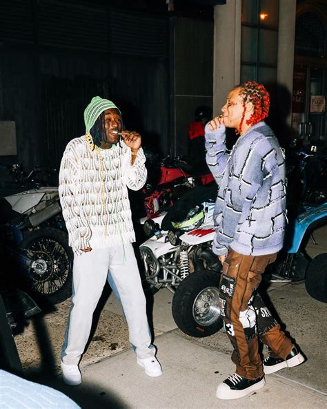 Spotted Trippie Red And Lil Uzi Vert Film Music Video Together Pause