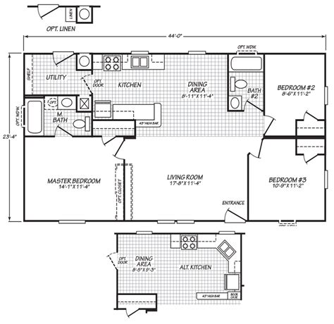 Fleetwood Mobile Homes Floor Plans House Design Ideas