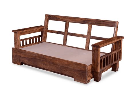 Buy Solid Wood Jodhpur Sofa Cum Bed Furniture Made In Solid Wood Saraf Furniture Product
