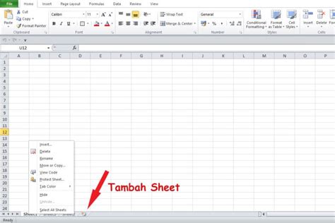 Cara Menghapus Lembar Kerja Worksheet Atau Sheet Di Microsoft Excel