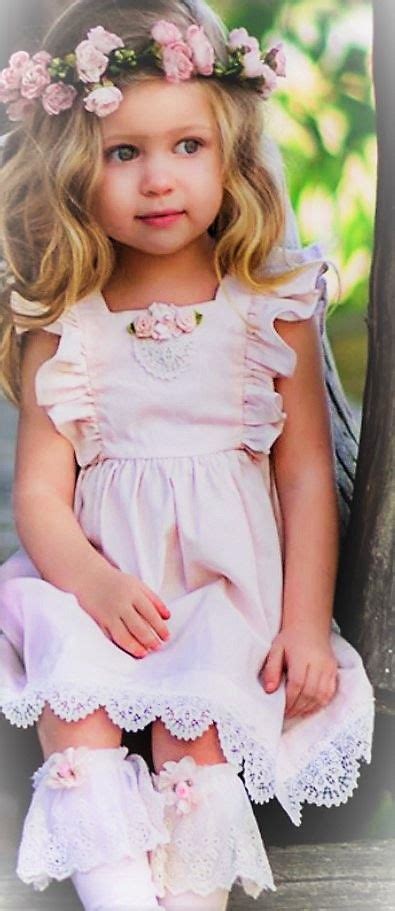 Chic Pink Sleeveless Dress For Toddler Girl With Lace Hem Ruffled