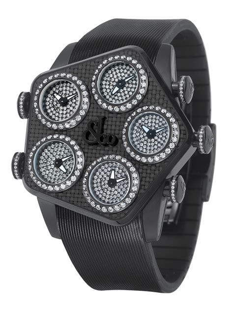 The Pentagon watch design for the luxury five timezone collection Jacob ...