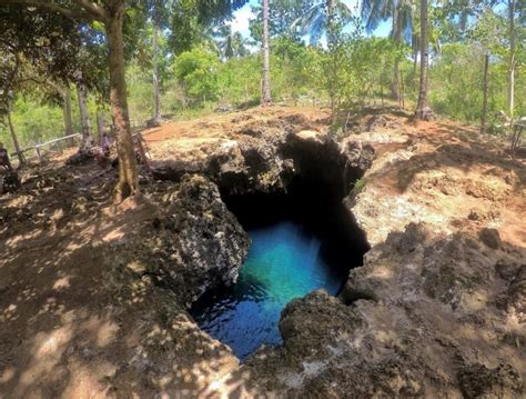 Cabagnow Cave Pool 25 Feet Cave Pool Jump In Bohol