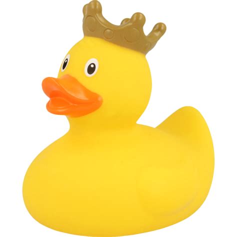 Duck With A Crown Yellow Royal Ducks Rubber Ducks LILALU
