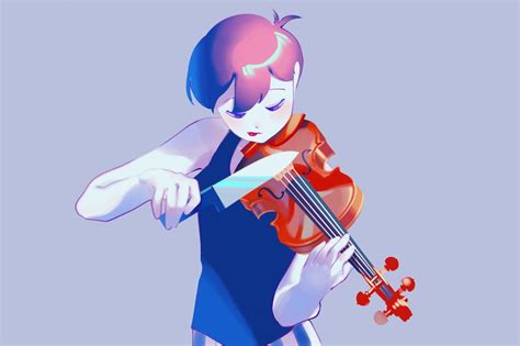 Playing The Violin Romori