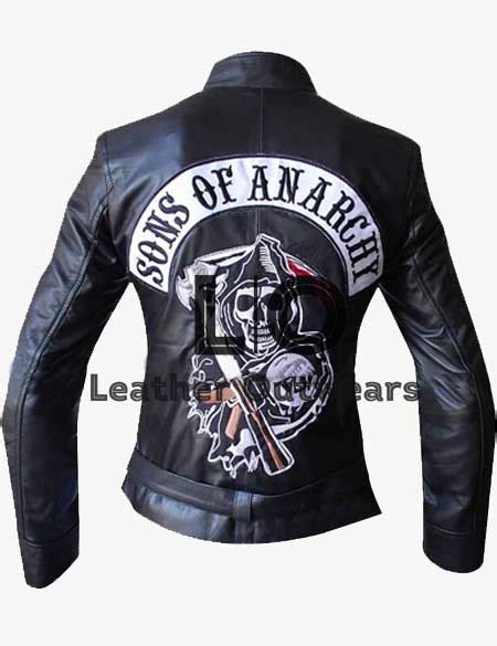 Sons Of Anarchy Gemma Teller Morrow Katey Sagal Jacket Leather Outwears