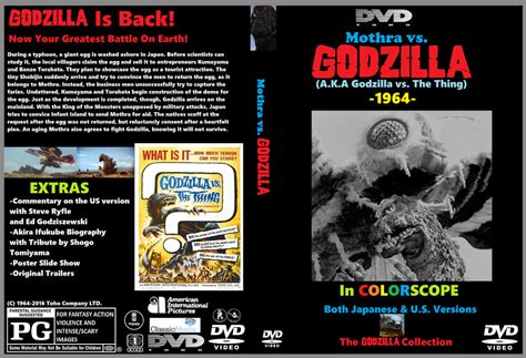 My Mothra Vs Godzilla Dvd Cover Art By Ultimatecartoonfan99 On Deviantart