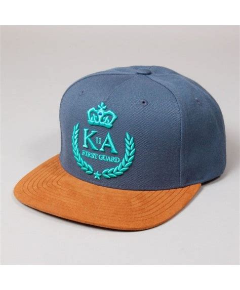 King Apparel First Guard Snapback Cap Blue Wolle Kaufen Snapback