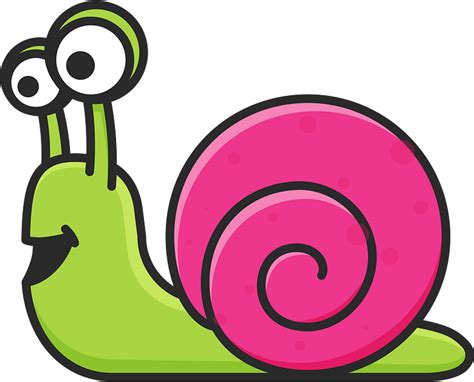 Slow Snail Clipart Free