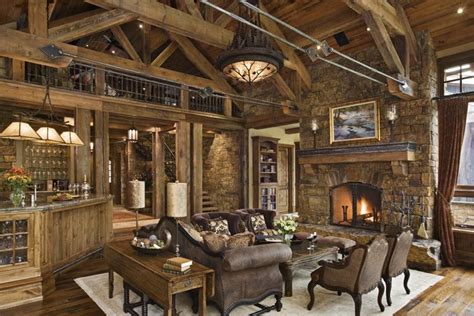 Rustic House Design In Western Style Ontario Residence Digsdigs