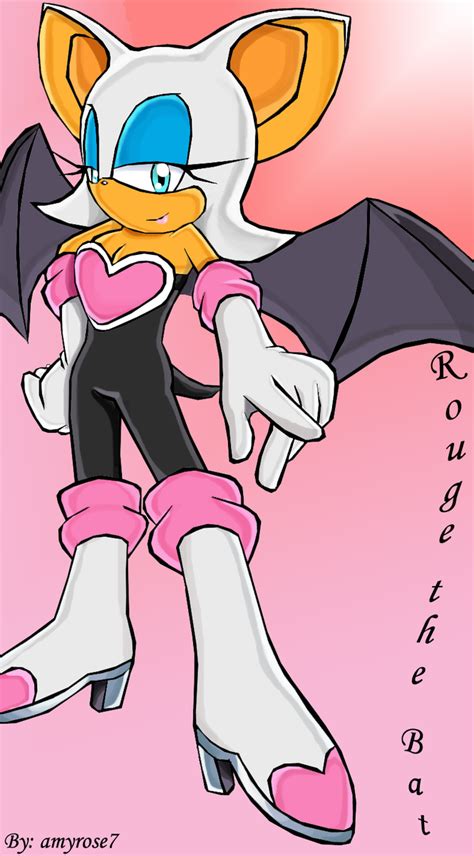 Rouge The Bat By Amyrose7 On Deviantart