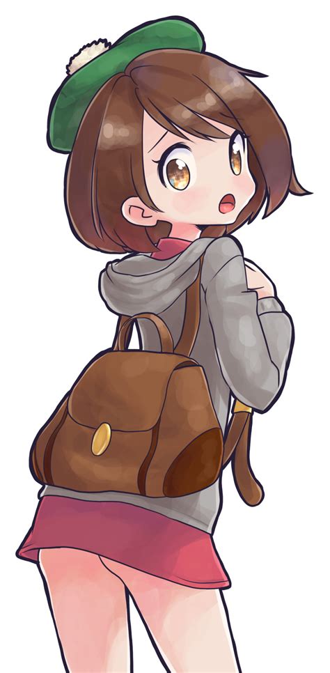 safebooru 1girl absurdres artist apprentice backpack bag bangs blush brown eyes brown hair