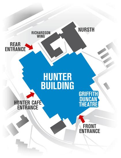 Navigating The Hunter Building Campus Map Callaghan Campus