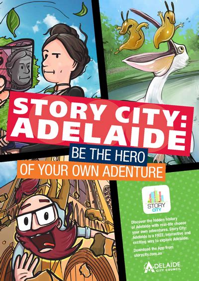 Story City Adelaide Choose Your Own Adventures Through The Streets