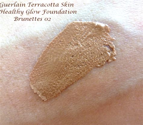 At Brunette Briz Guerlain Terracotta Skin Healthy Glow Foundation