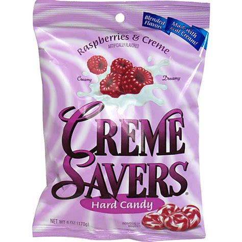 Creme Savers Hard Candy Raspberries And Creme Packaged Candy Foodtown