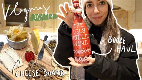 MY HOUSE FINALLY GETS FINISHED Booze Haul Cheese Board Vlogmas DAY