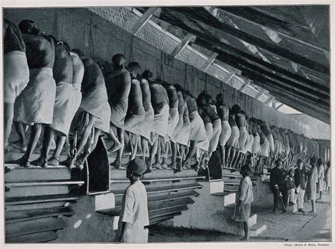 Prisoners In Rangoon Working A Treadmill Process Print After Watts And Skeen Wellcome Collection