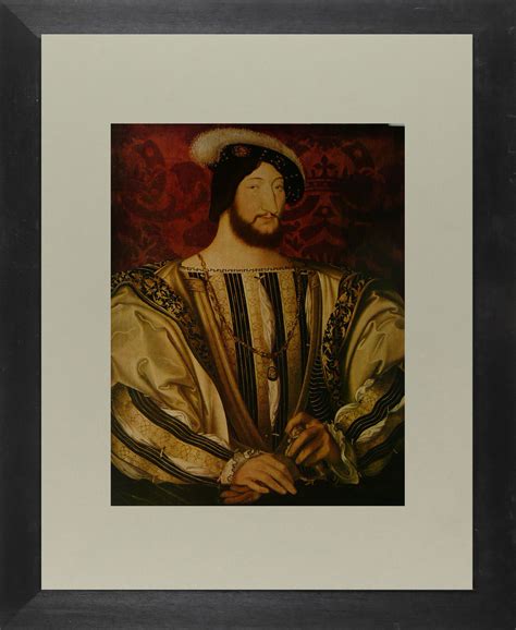 Portrait Of Francis I Jean Clouet Framed Picture 11x14 Other Art