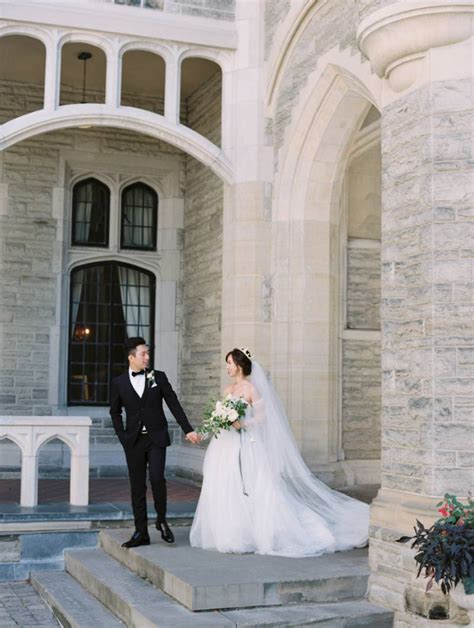 Elegant Fairy Tale Like Wedding At Casa Loma In Toronto Toronto Real