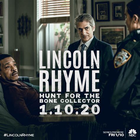 As it stands, lincoln rhyme currently lacks the oomph it needs to be the kind of breakout hit contained within its predecessors. NBC Renames 'Lincoln' Series 'Lincoln Rhyme: Hunt for the Bone Collector' - Blackfilm - Black ...