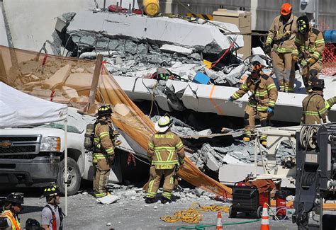 At Least Four People Dead After Pedestrian Bridge Collapses Near Fiu