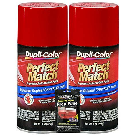 Dupli Color Flame Red Chrysler Perfect Match Automotive Paint 8 Oz