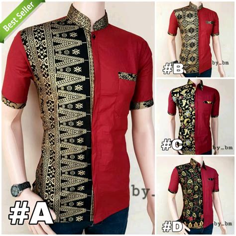 Baju kemeja pria lengan panjang warna kombinasi keren. Download Gambar Desain Baju Batik Pria Kombinasi | Desaprojek